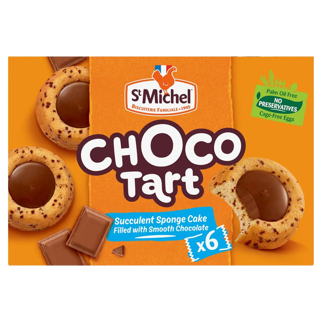 St Michel Choco Tarts 6S