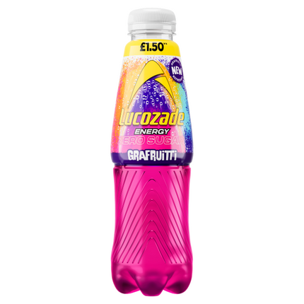 Lucozade Energy Graffruitti PET £1.50 PMP 500ml