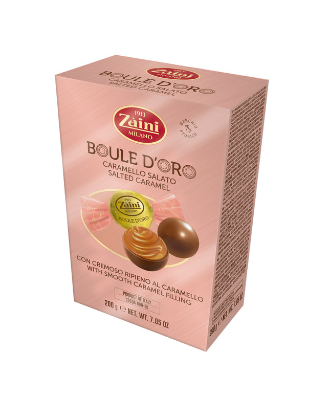 Zaini Boule d’Oro Salted Caramel Box 200g