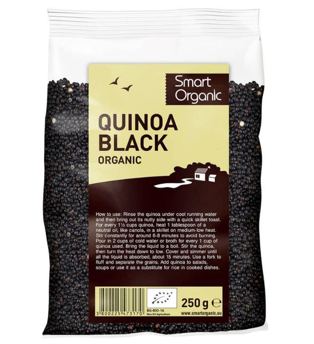 Smart Organic Quinoa, Black 250G