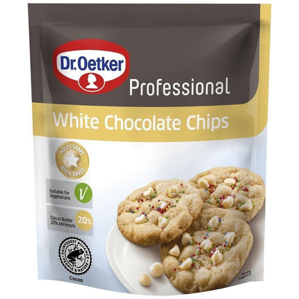Dr. Oetker Real Chocolate Chips - White 750g