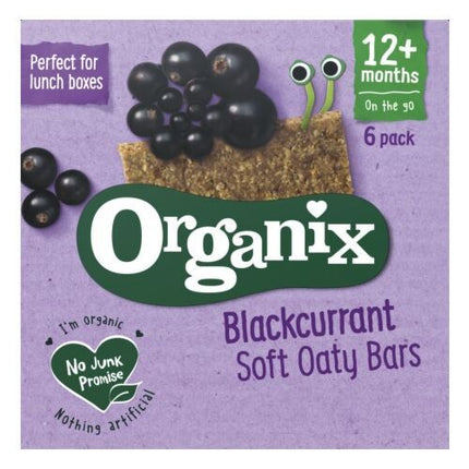 Organix Blackcurrant Soft Oaty Bars 6 x 23g