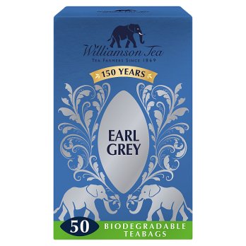 Williamson Tea Earl Grey 50 Teabags 125g
