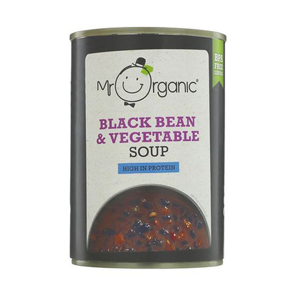 Mr Organic Black Beans soup 400g