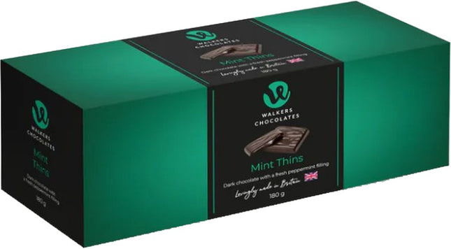 Walkers of London After Dinner Mint Cream Thins 180g