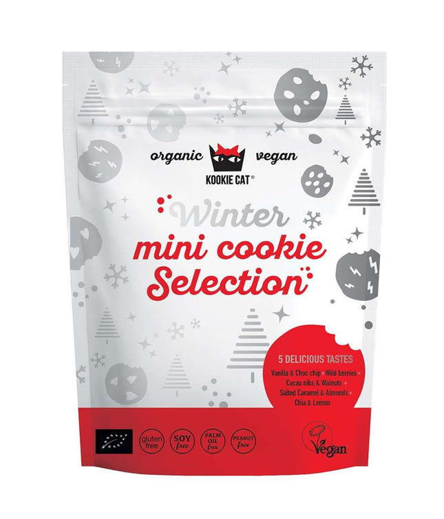 Kookie Cat Winter Selection Mini Cookies 250g