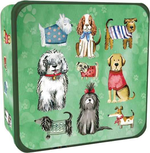 Grandma Wild's Embossed Dog in Jumpers Tin 6 x 160g