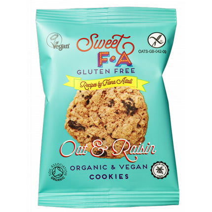 Sweet FA Gluten Free Oat & Raisin Cookies 30g