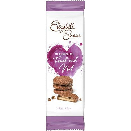 Elizabeth Shaw Milk Chocolate Fruit & Nut Biscuits 140g