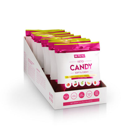 BeKeto Keto Candy Set of 12 Fruit Mix 12 x 840g