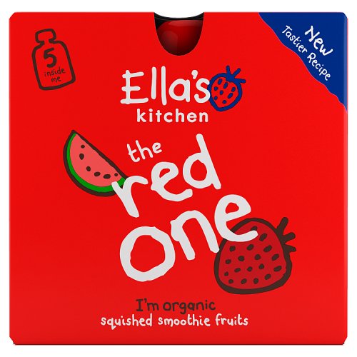 Ella's Kitchen Smoothie Fruit - Red One (5 x 90g) MP