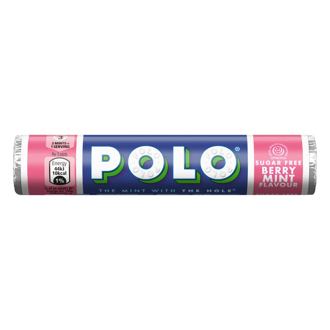 Polo Sugar Free Berry Mint Flavour 33.4g