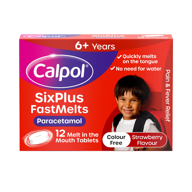 Calpol 6+ Fastmelts - 12 Pack