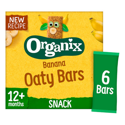 Organix Banana Soft Oaty Bars 6 x 23g