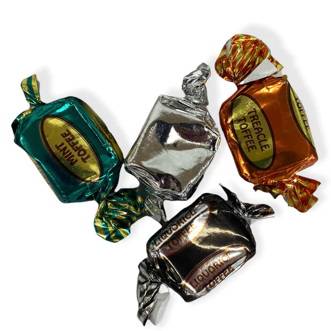 Bristows Assorted (Vanilla, Mint, Treacle, Liquorice) Bulk Toffee 3kg