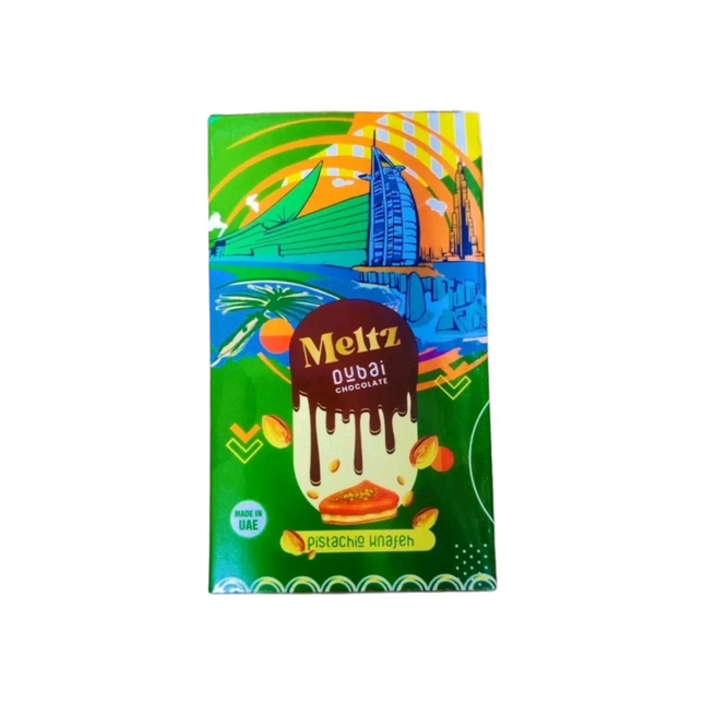 Meltz Dubai Chocolate Pistachio Knafeh Protein Bar 75g