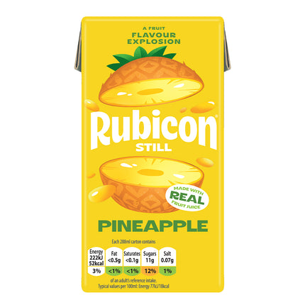 Rubicon Still Pineapple 288ml