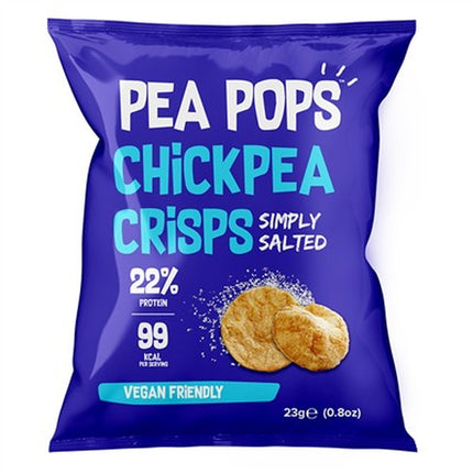 PEA POPS SIMPLY SALTED 23G