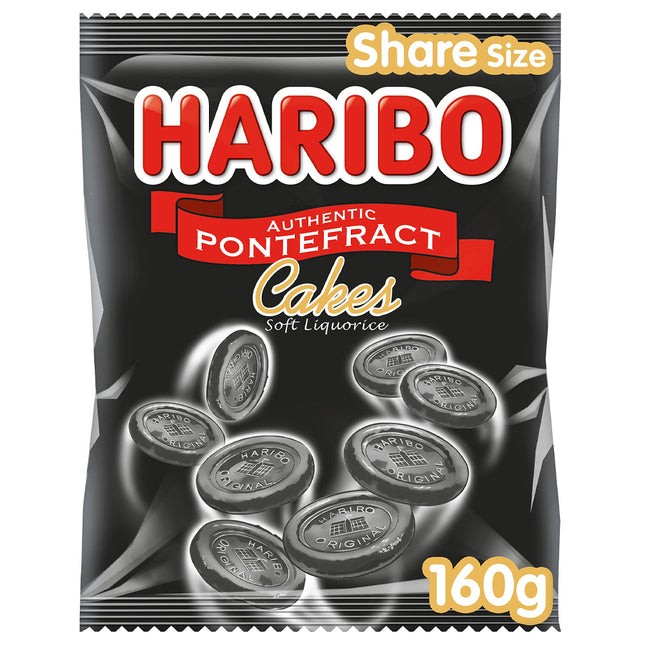 Haribo Pontefract Cakes 160g