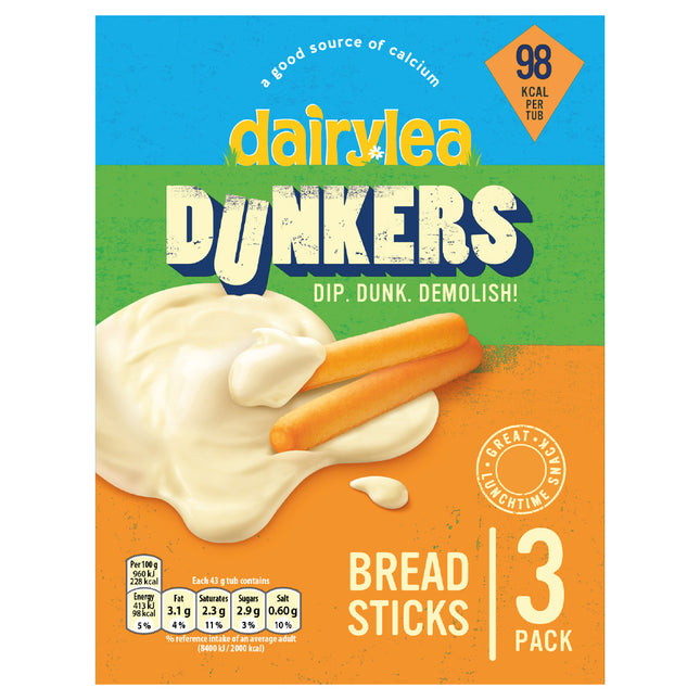 Dairylea Dunkers Breadstick 3X43G