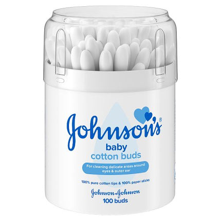Johnsons Baby Cotton Buds - 100 Pack - P