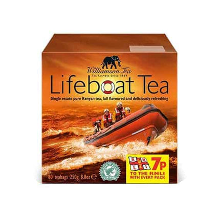Williamson Tea Lifeboat Tea 80 Teabags 250g