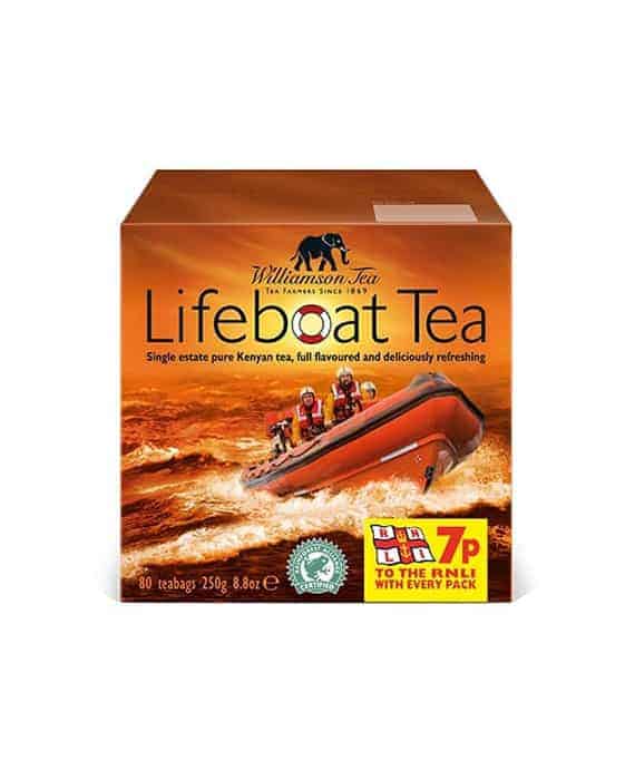 Williamson Tea Lifeboat Tea 80 Teabags 250g