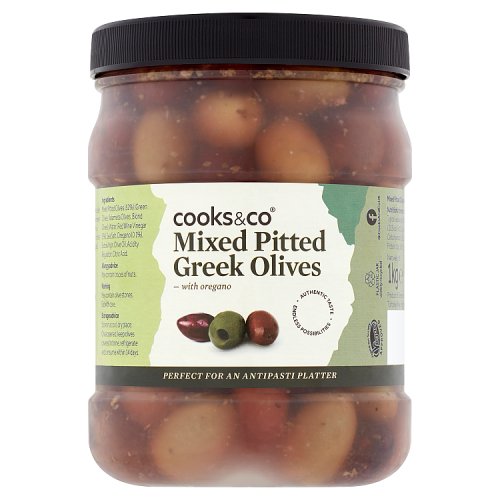 Cooks&Co Greek Olives Mix w/ Oregano 1kg