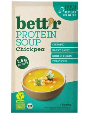 Bett'r High-Protein Instant Chickpea Soup 30G