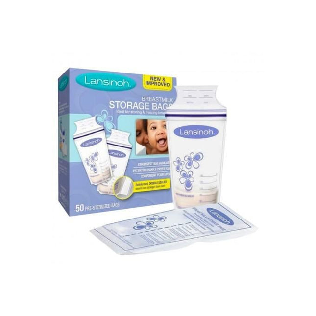 Lansinoh Breast Milk Storage Bags 50 Pack
