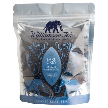 Williamson Tea Earl Grey Loose Tea Cylinder 100g