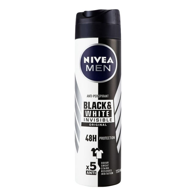 Nivea Deo B&W Male Power Spray 150ml