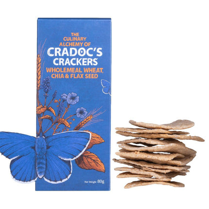 Cradocs Wholemeal Wheat, Chia and Flax Seed Cracker 80g