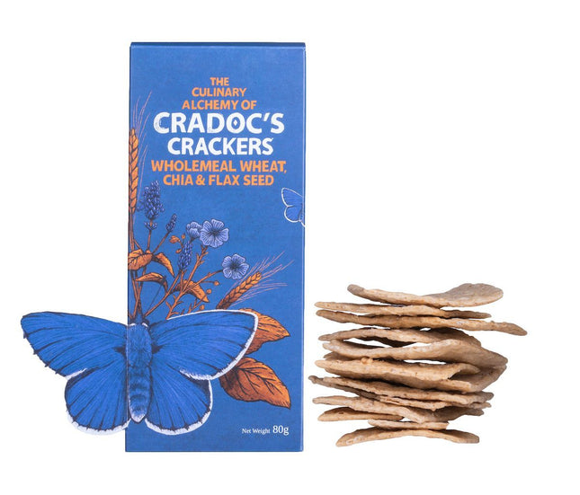 Cradocs Wholemeal Wheat, Chia and Flax Seed Cracker 80g