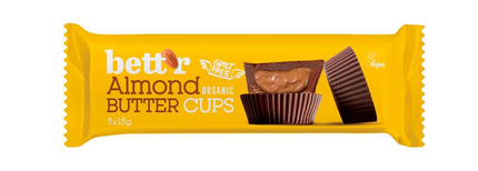 Bett'r Almond Butter Cups 39G