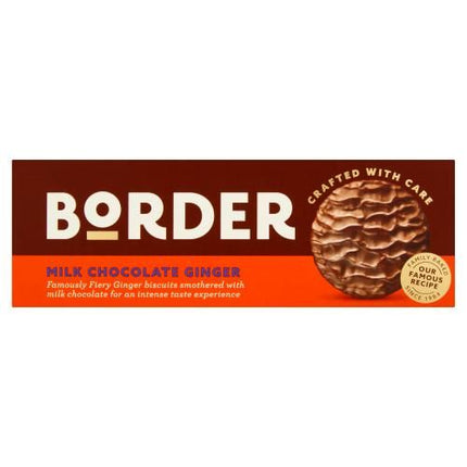 Border Milk Chocolate Gingers 14x150g
