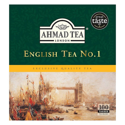Ahmad Tea Tagged Teabag English Tea No.1 100x2g