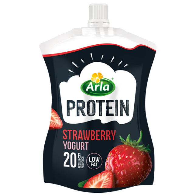 Arla Protein Strawberry Protein Pouch 200G