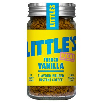 Little's Decaf Flavoured Instant Coffee French Vanilla 50g
