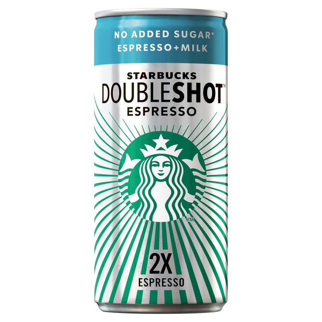 Starbucks Double Shot No Added Sugar 200ml