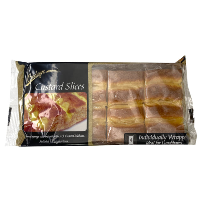 Goodwyns Custard Slices 4 Pack