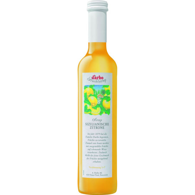 D'Arbo Sicilian Lemon Cordial 500ml