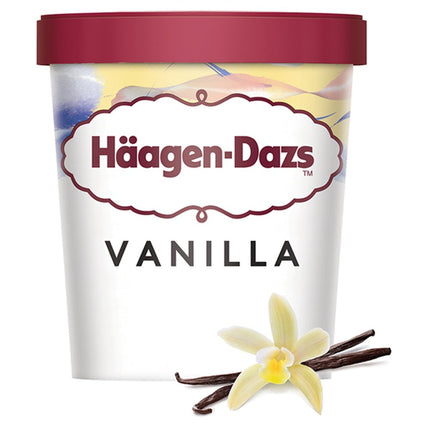 Haagen Dazs Vanilla Ice Cream 8 x 460ml