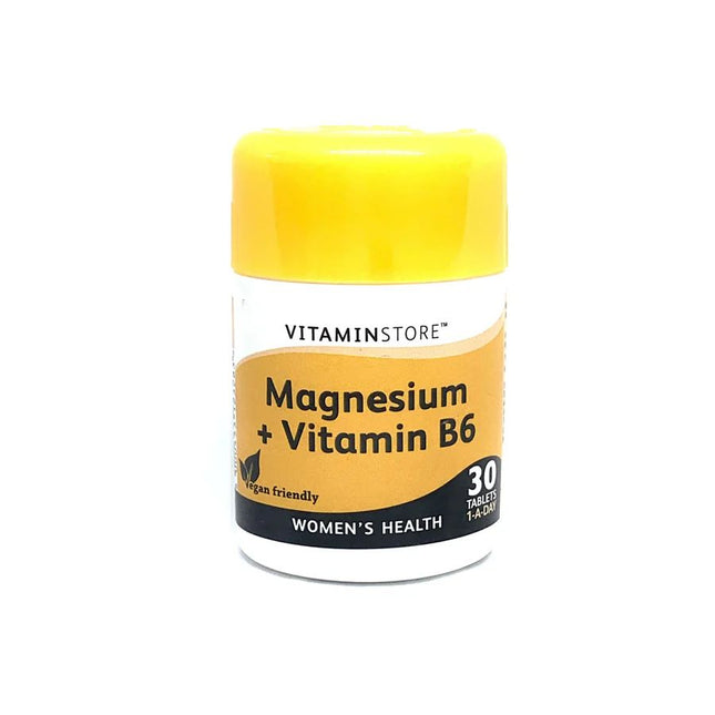 Vitamin Store Magnesium 375Mg & B6 Tablets 30s