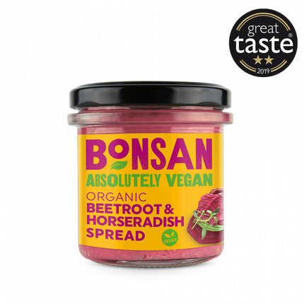 Bonsan Organic Beetroot Horseradish Pate Vegan 130g