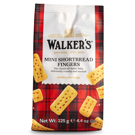 Walkers Mini Shortbread Fingers Bag 125g