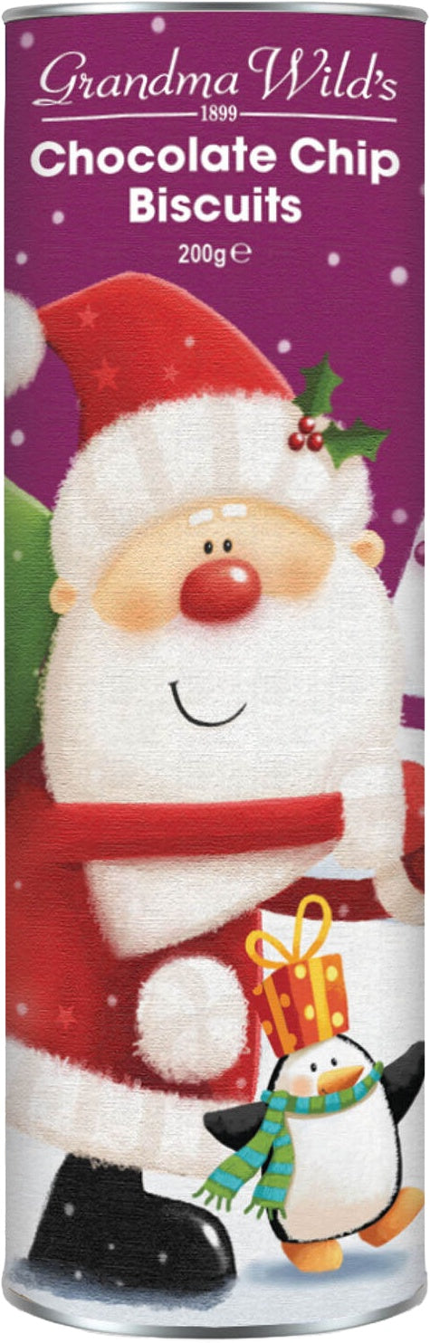 Grandma Wild's Giant Tube Santa & Penguin 9 x 200g