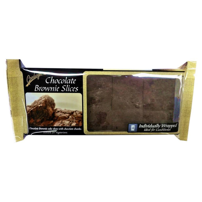 Goodwyns Fudge Brownie Slices 4 Pack