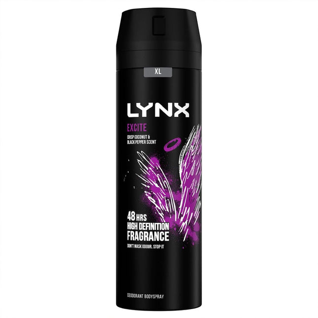 Lynx Body Spray 200ml Excite