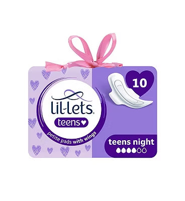 Lil-Lets Teen Towels Night 10pk